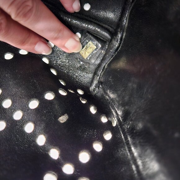 Chanel Black Patent Leather With Gold Chain Handles with Dust Bag & COA - Picture 8 of 16